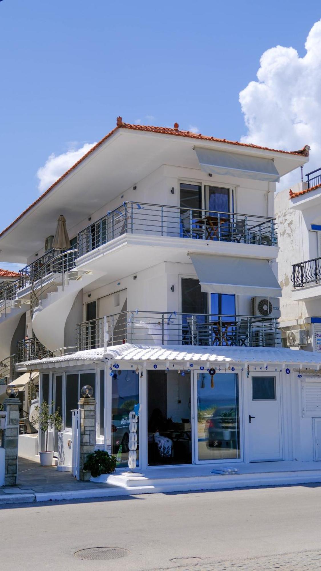 Cocoon Hotel-Beach Bar Sarti Ngoại thất bức ảnh